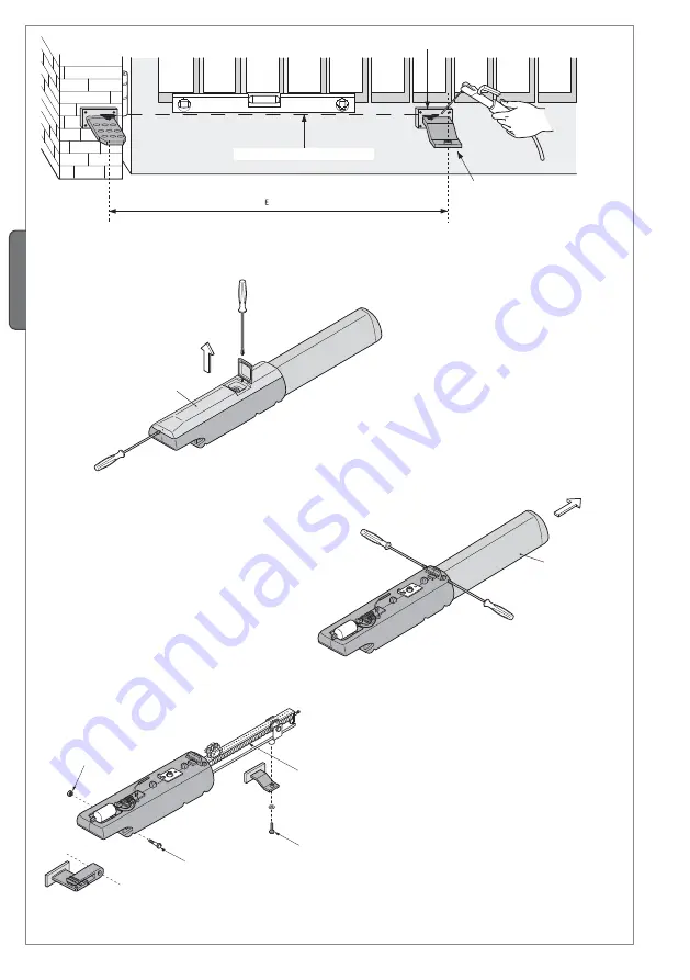 CAME A3000A Installation Manual Download Page 40