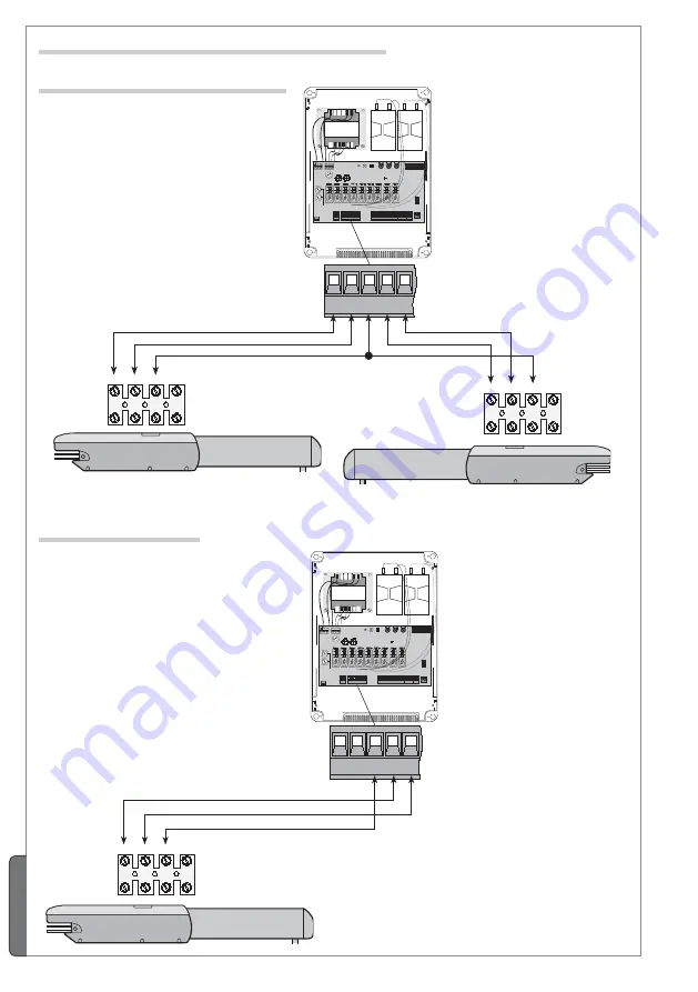 CAME A3000A Installation Manual Download Page 58