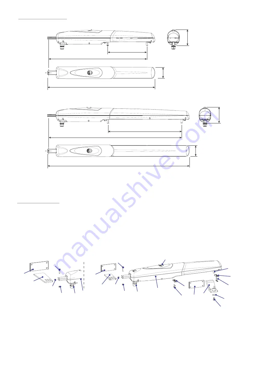 CAME AX3024 Installation Manual Download Page 52