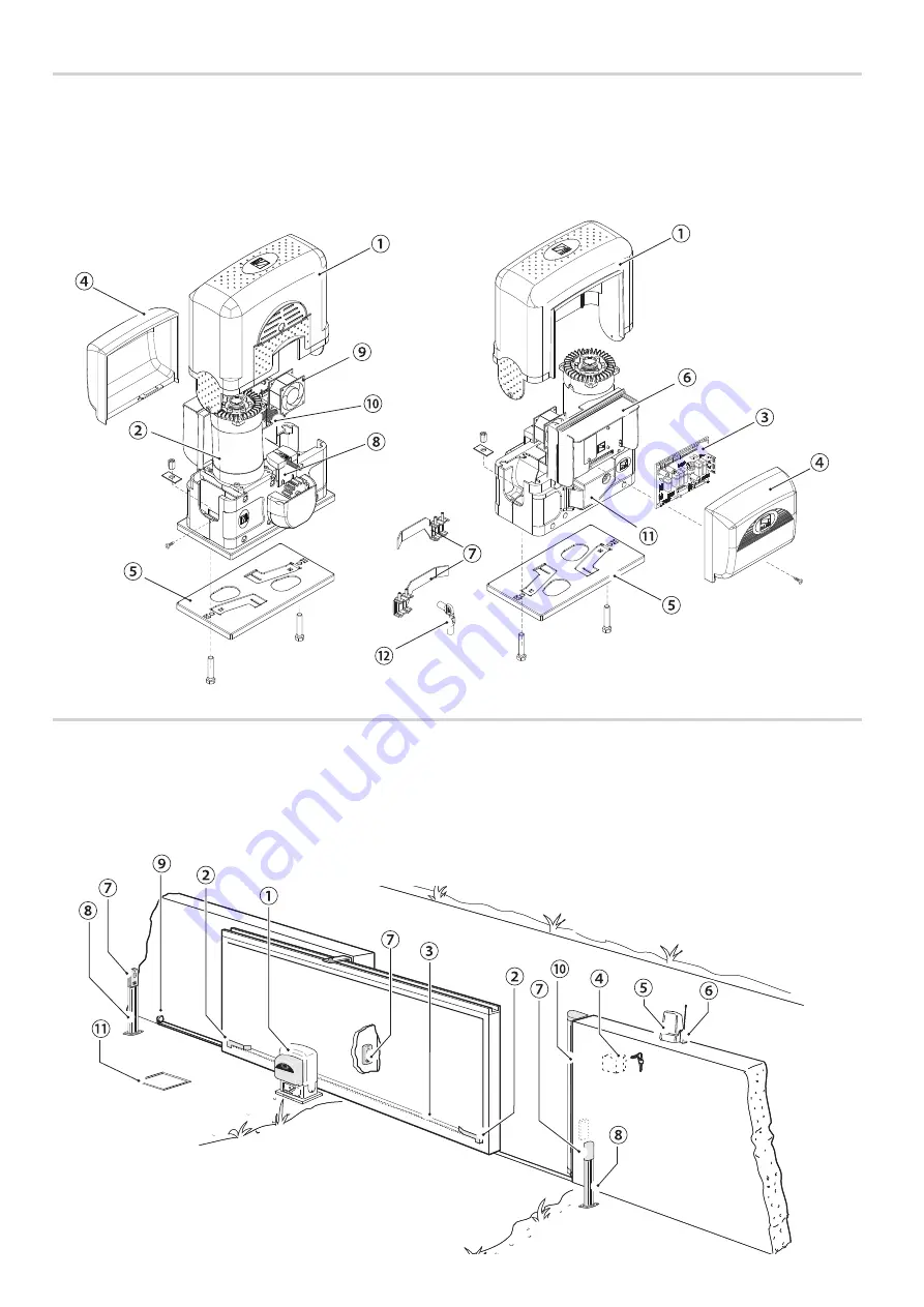 CAME BK 1200 Скачать руководство пользователя страница 8