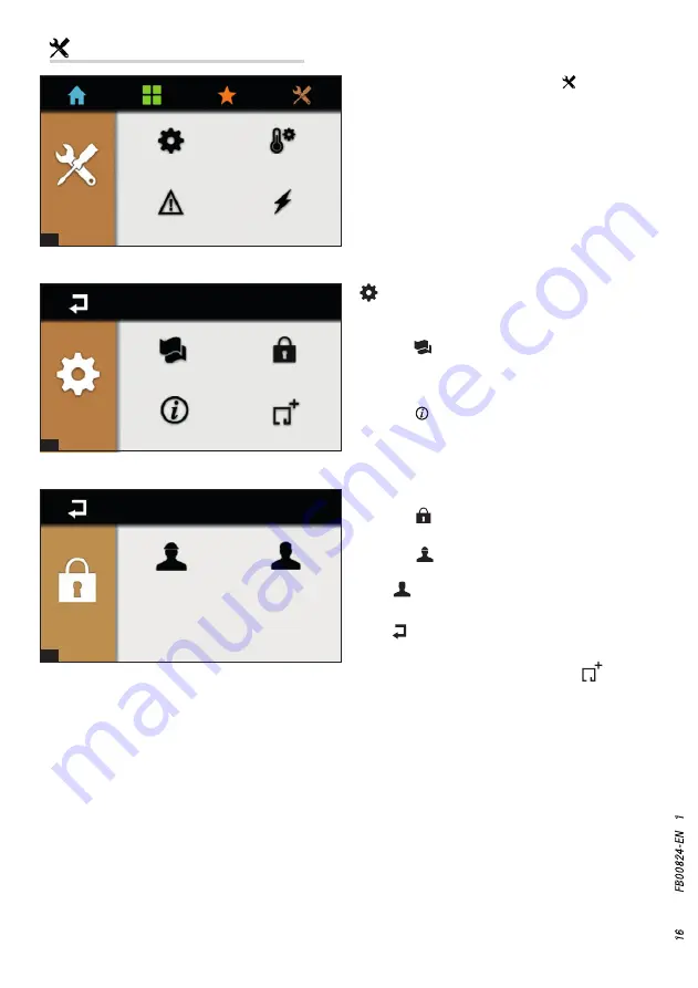 CAME BPT TH/PLUS User Manual Download Page 36