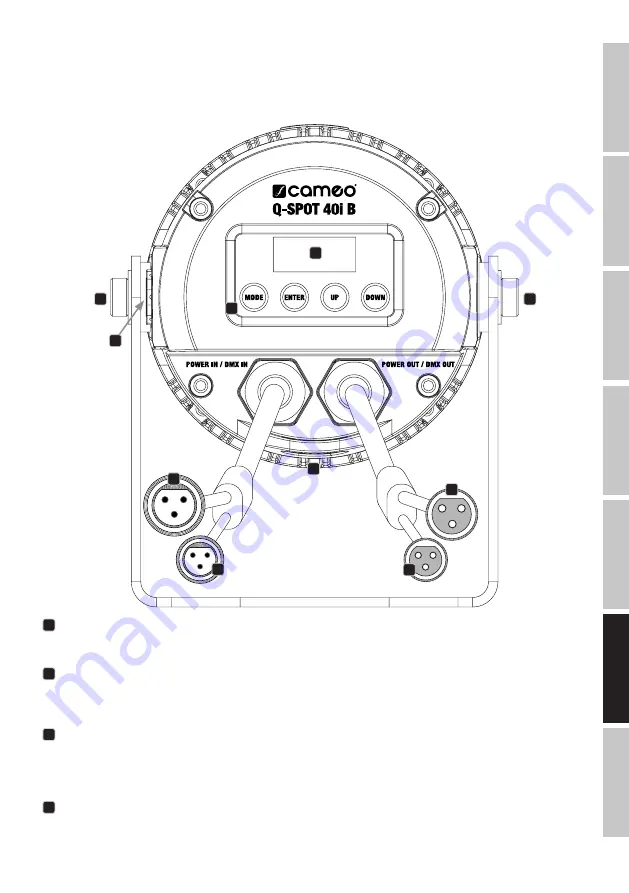 Cameo Q-SPOT 40i User Manual Download Page 65