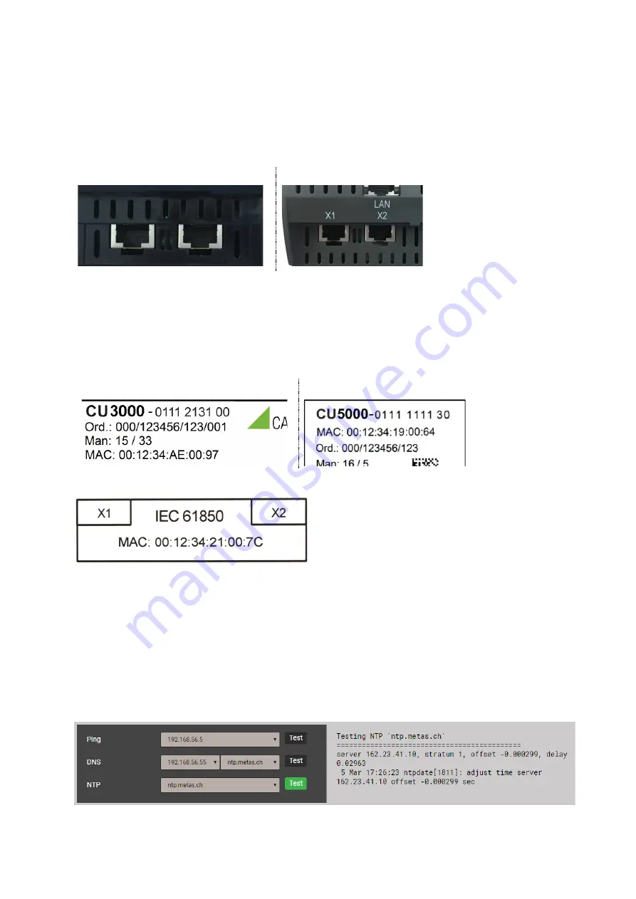 Camille Bauer CENTRAX CU3000 Device Handbook Download Page 38