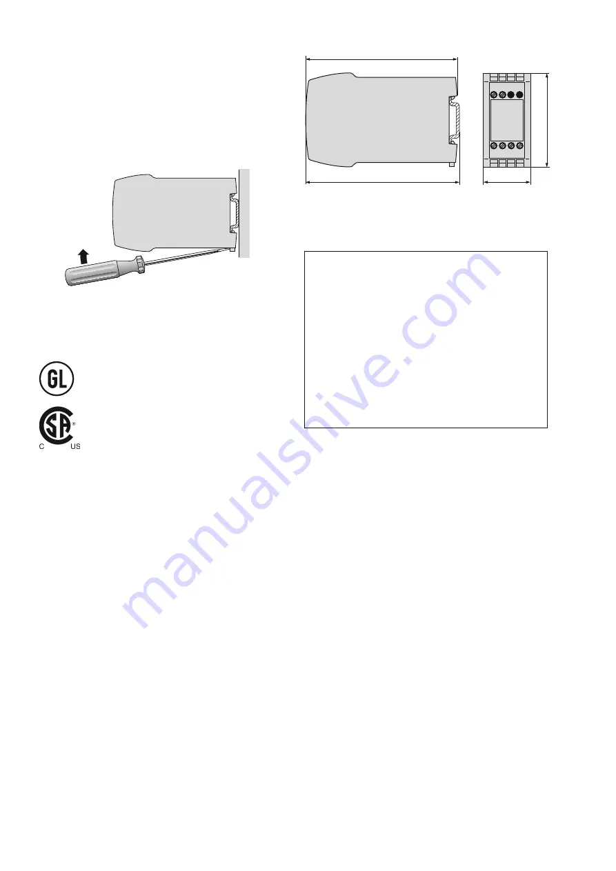 Camille Bauer SINEAX U 539 Operating Instructions Manual Download Page 10