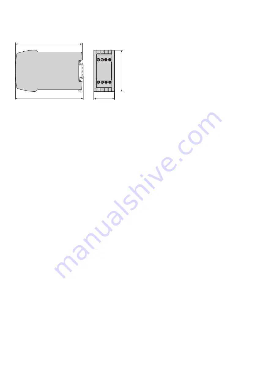 Camille Bauer SINEAX U 543 Operating Instructions Manual Download Page 8