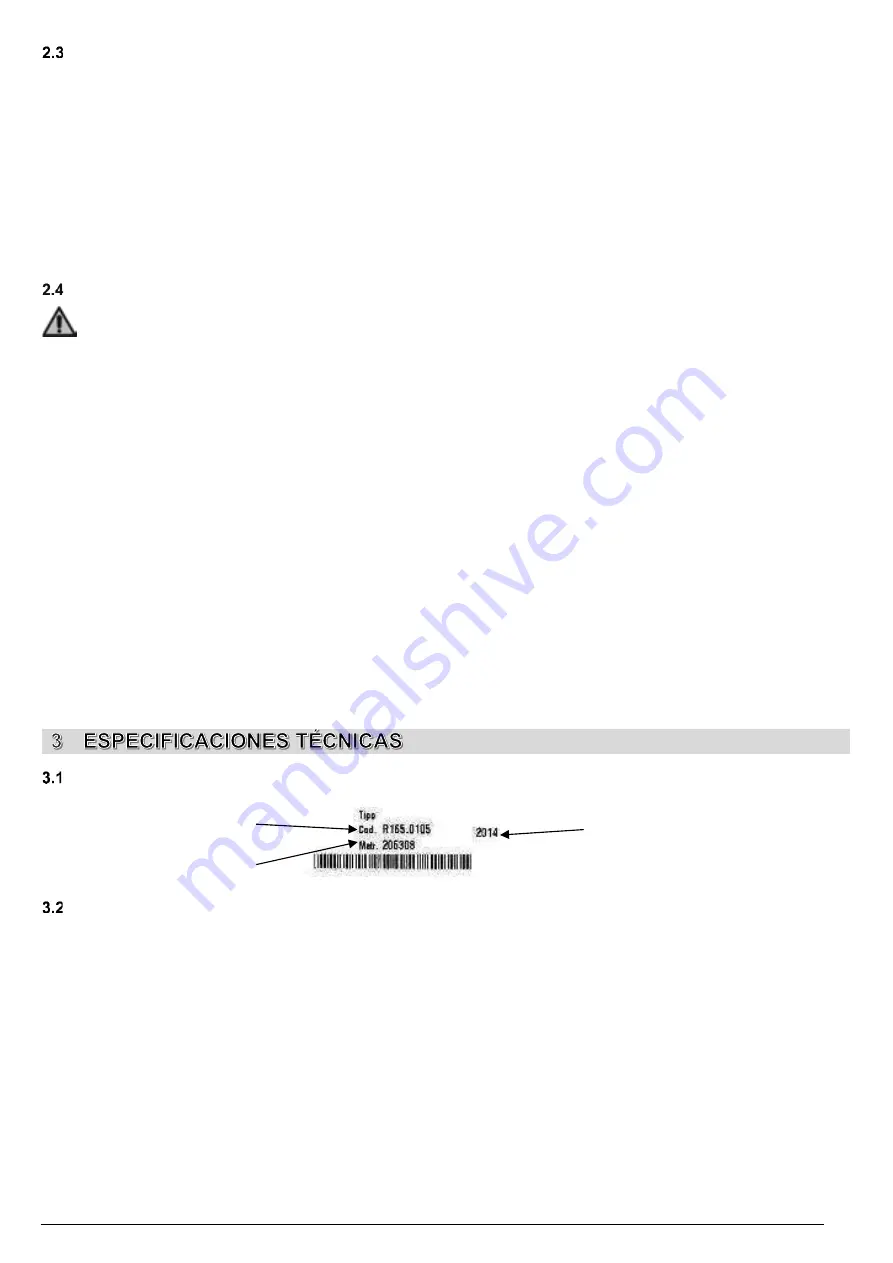 CAMPAGNOLA R165.0105 Use And Maintenance Manual Download Page 26