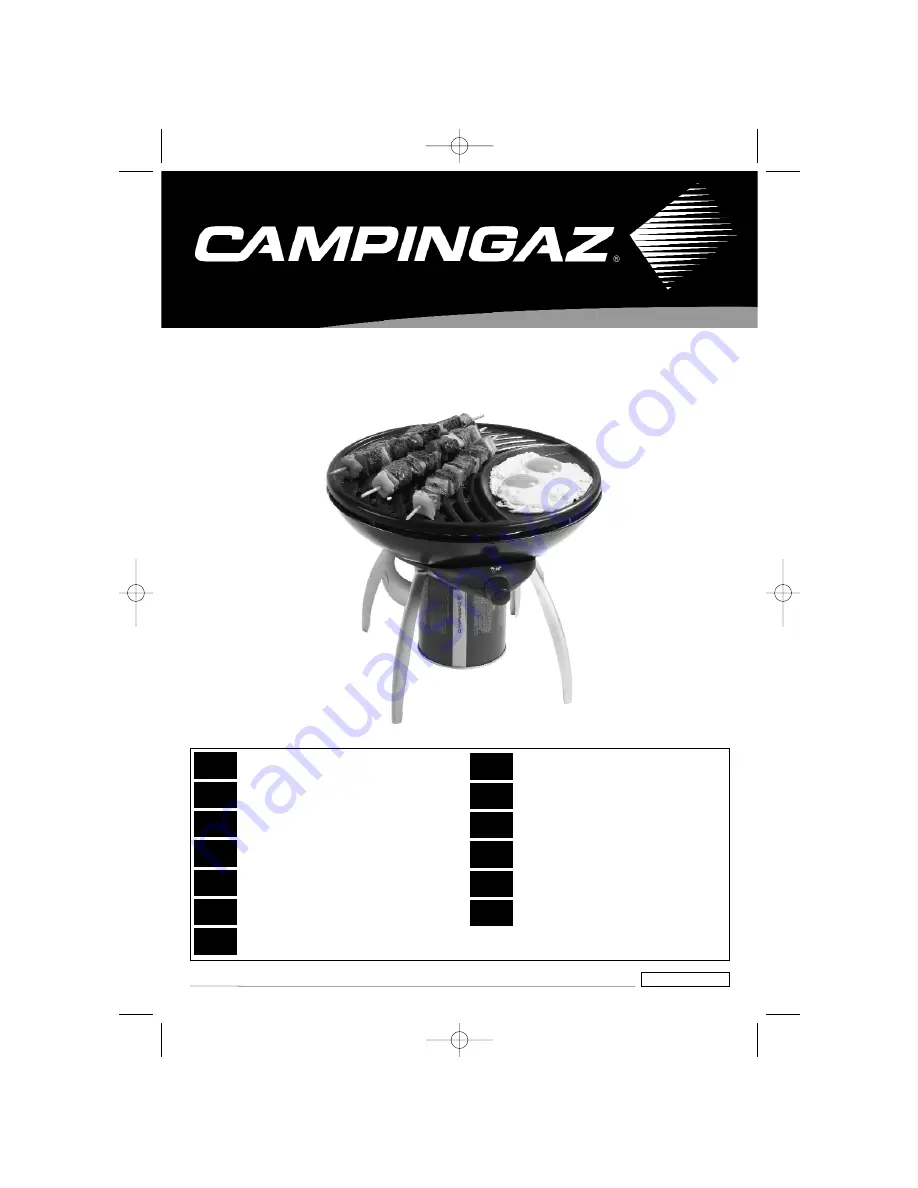 Campingaz Party Grill Instructions For Use Manual Download Page 1