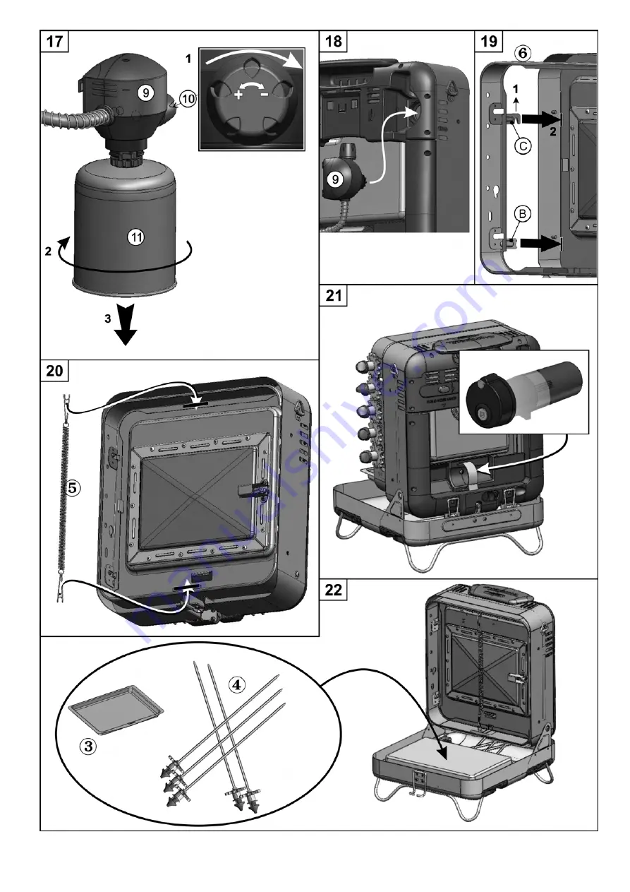 Campingaz Shashlik Rotario Instructions For Use Manual Download Page 7