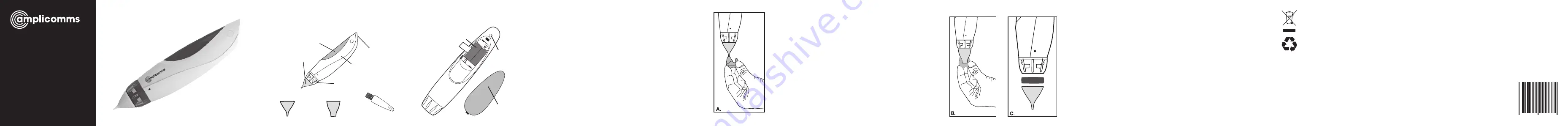 Camplicomms HC-200 User Manual Download Page 3