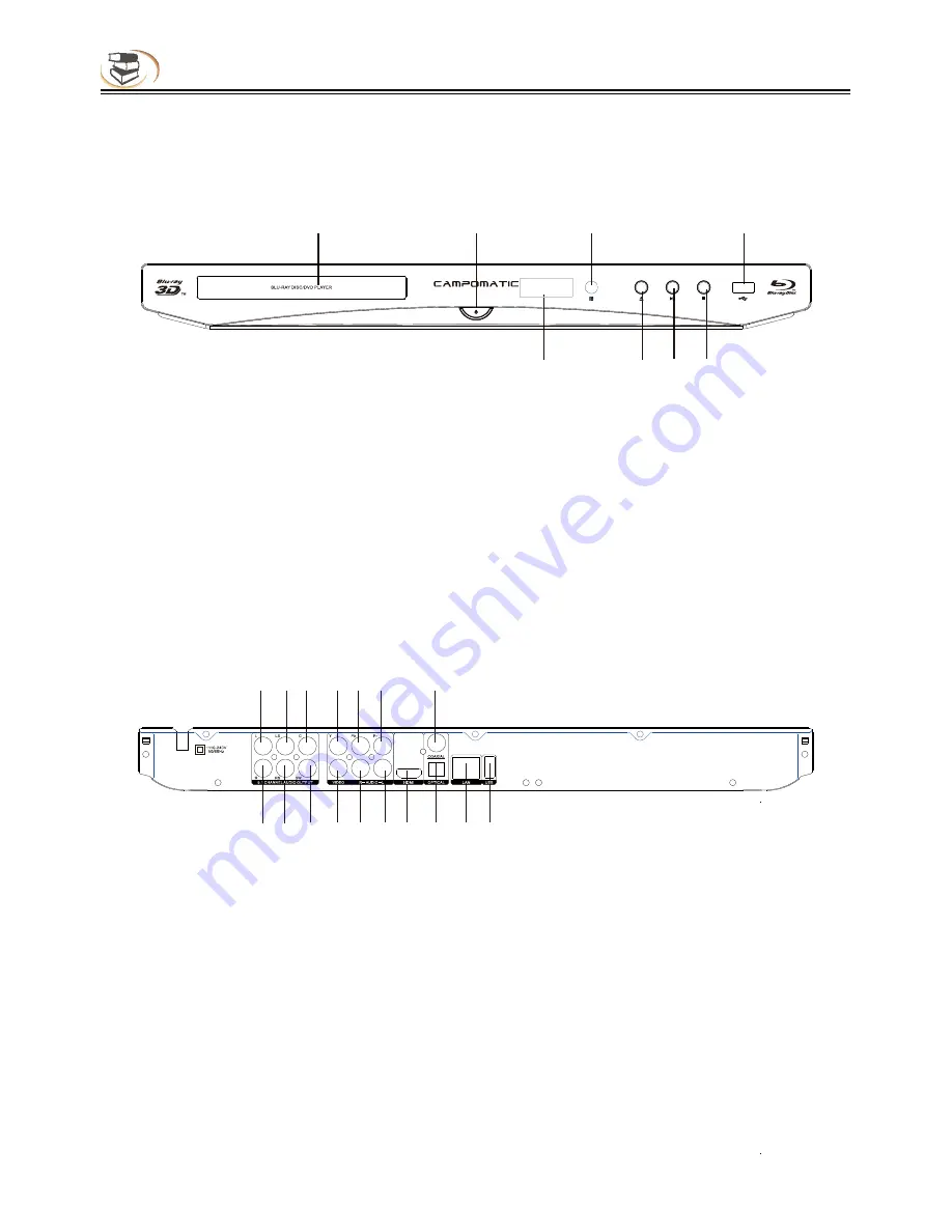 Campomatic DVD5030B Instruction Manual Download Page 8