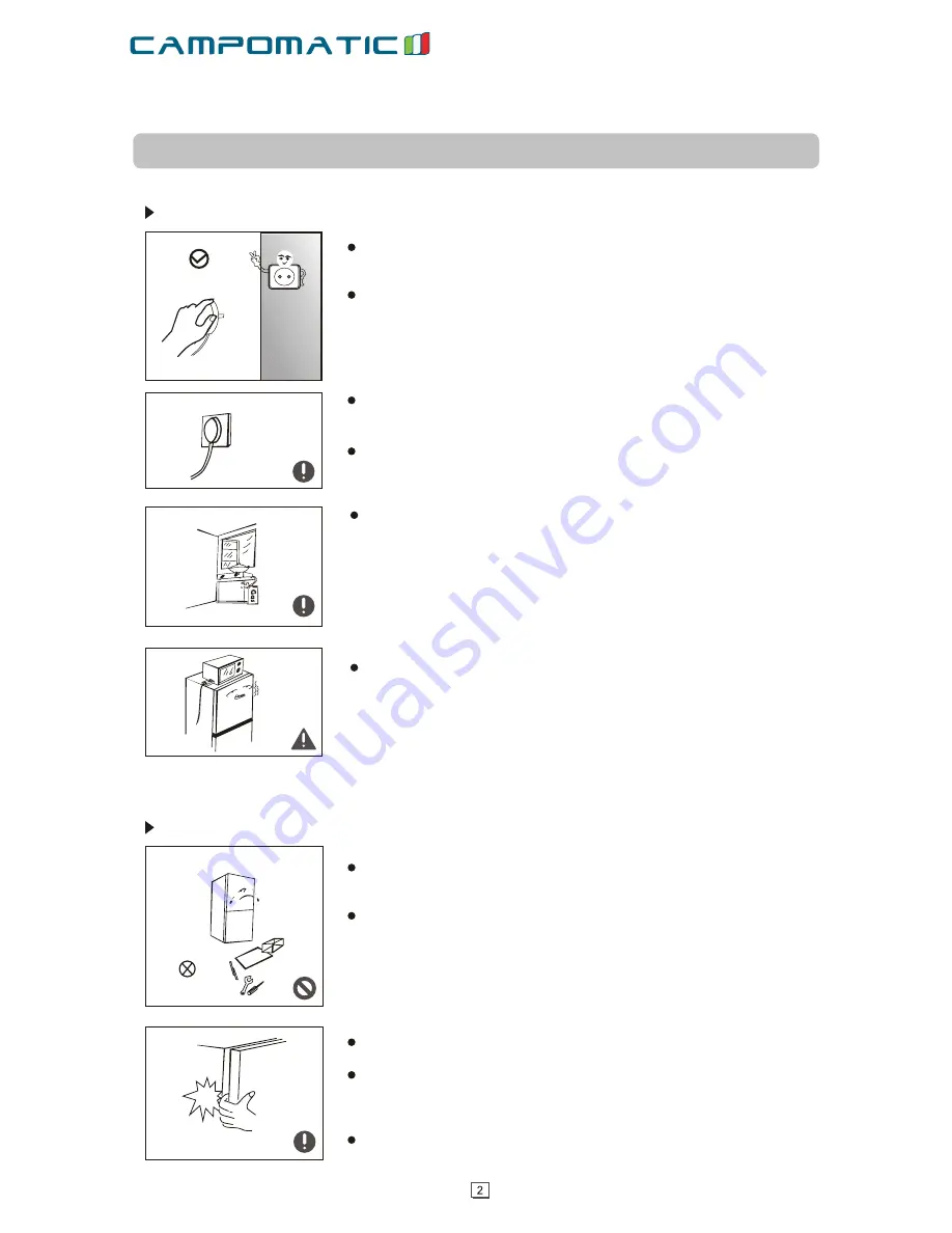 Campomatic FR770M Instruction Manual Download Page 4