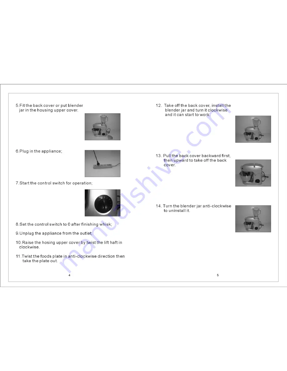 Campomatic KM700BG Instruction Manual Download Page 3