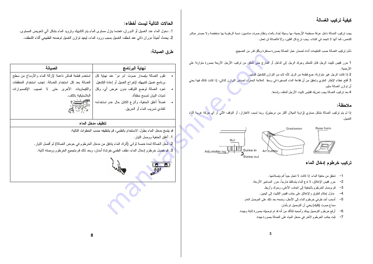 Campomatic TL07T Instruction Manual Download Page 20