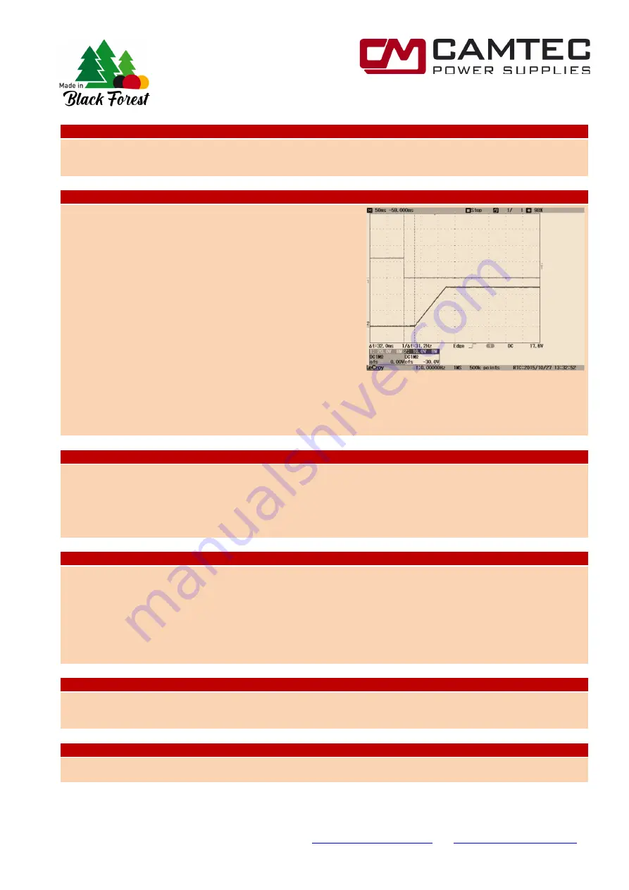 Camtec 3041101002CA Скачать руководство пользователя страница 10