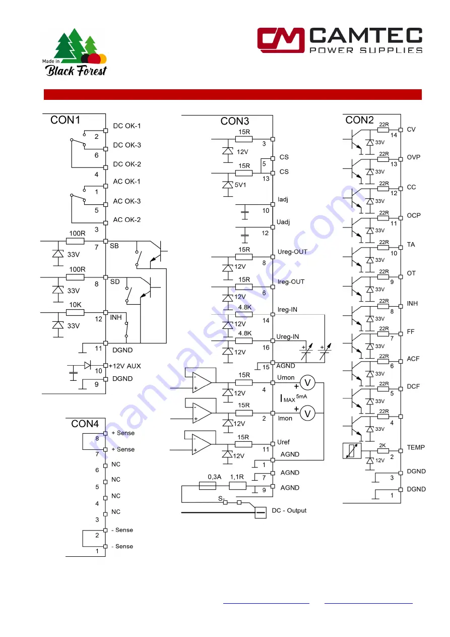 Camtec 3041109001CA Скачать руководство пользователя страница 6