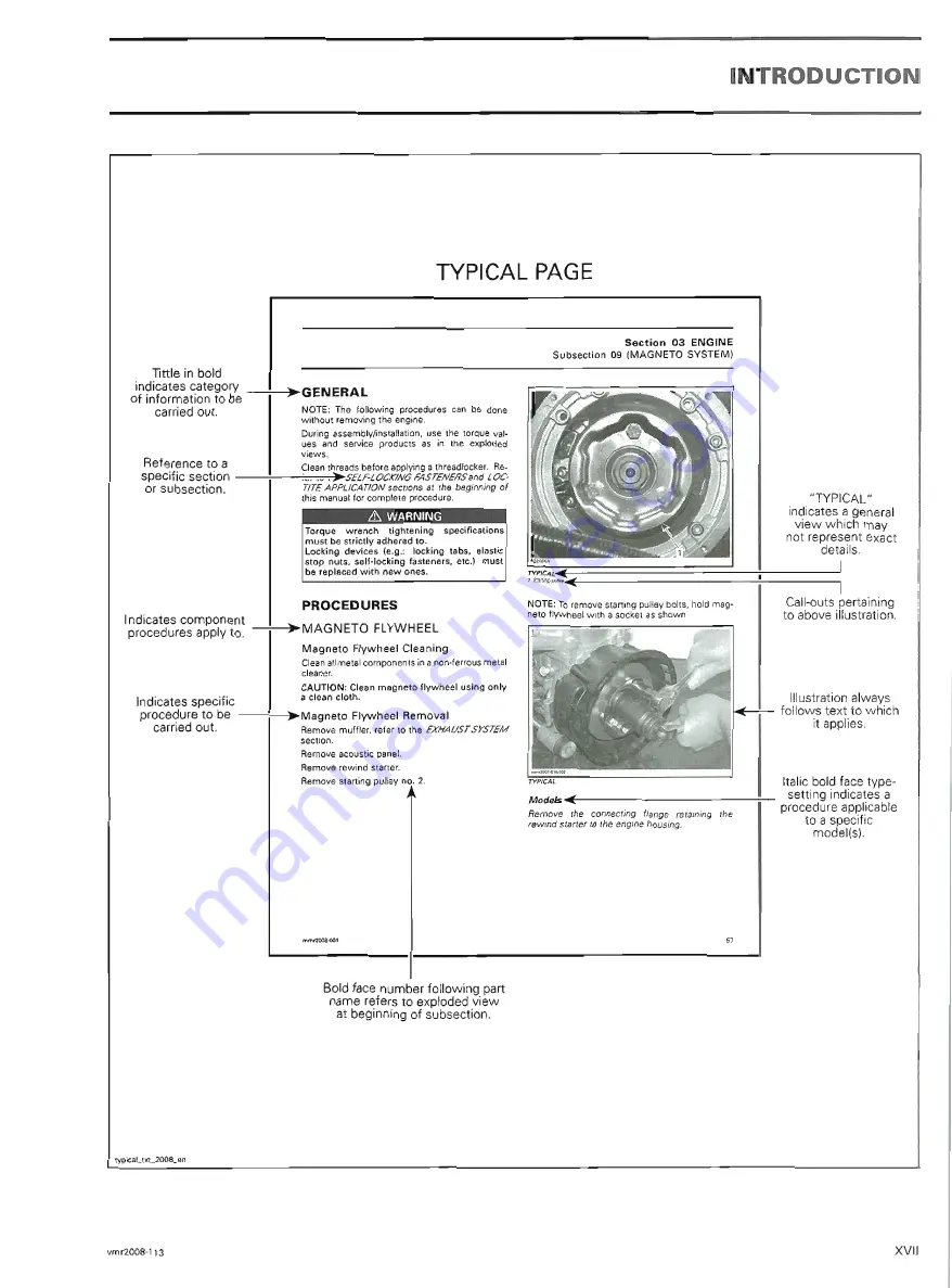 Can-Am 2008 Outlander 400 EFI Shop Manual Download Page 19