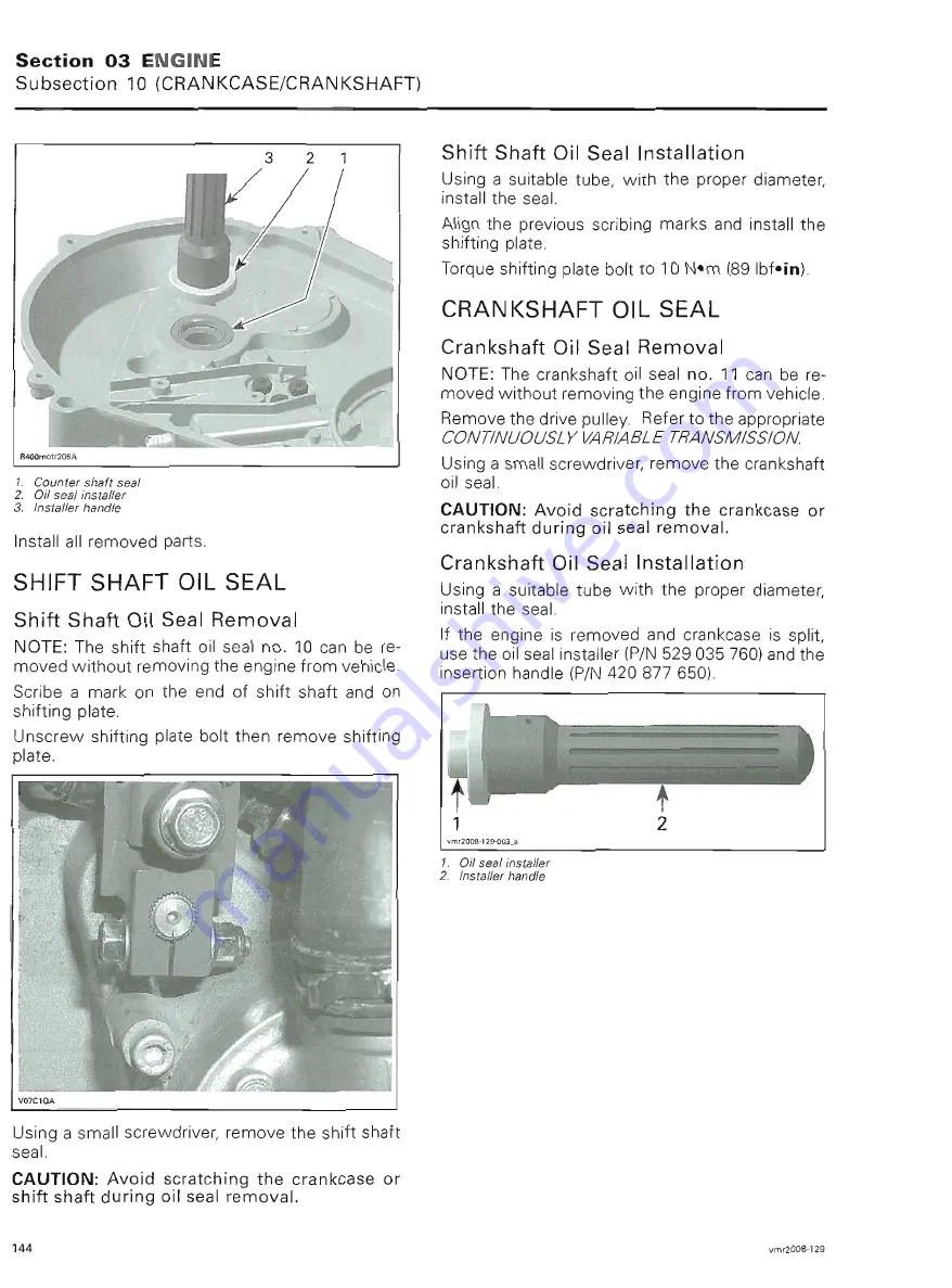 Can-Am 2008 Outlander 400 EFI Shop Manual Download Page 164