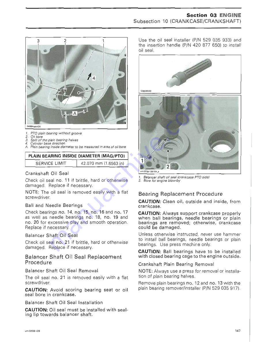 Can-Am 2008 Outlander 400 EFI Shop Manual Download Page 167