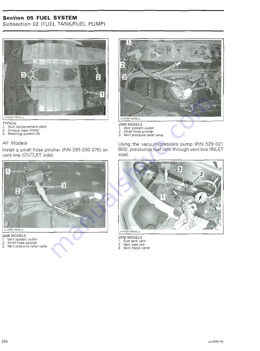 Can-Am 2008 Outlander 400 EFI Скачать руководство пользователя страница 254