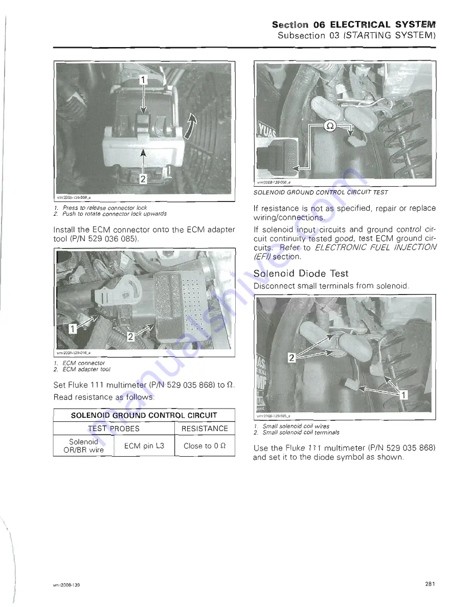 Can-Am 2008 Outlander 400 EFI Shop Manual Download Page 301