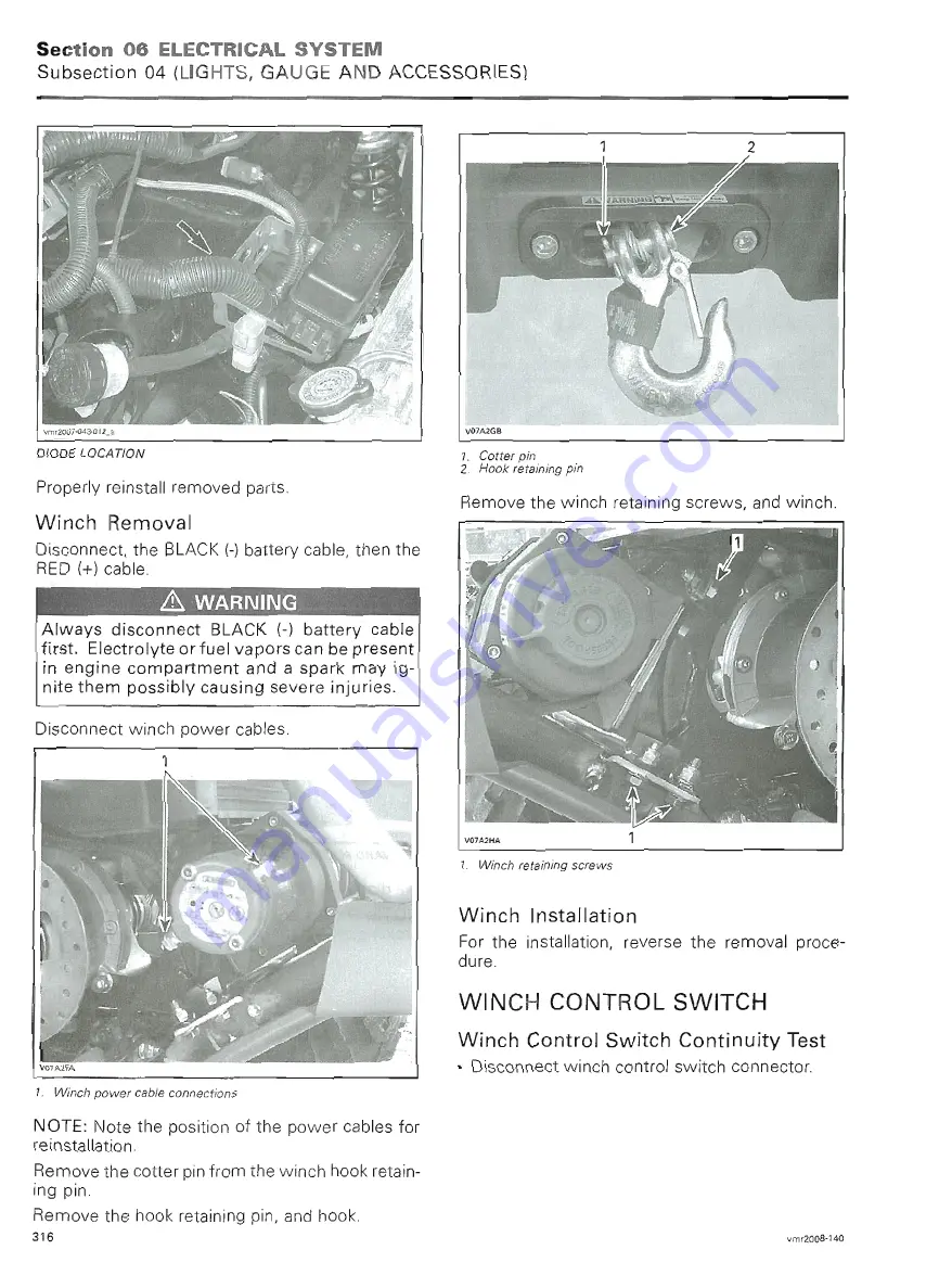 Can-Am 2008 Outlander 400 EFI Shop Manual Download Page 336