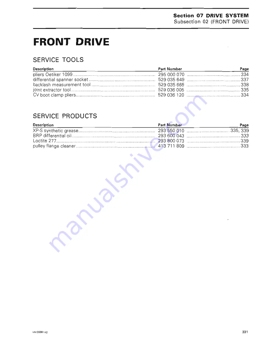 Can-Am 2008 Outlander 400 EFI Shop Manual Download Page 351