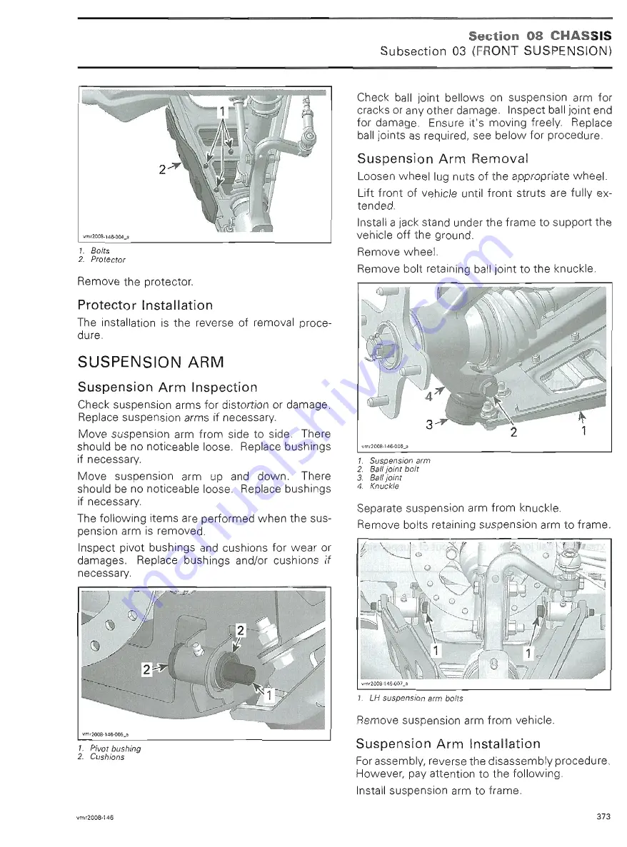 Can-Am 2008 Outlander 400 EFI Shop Manual Download Page 393