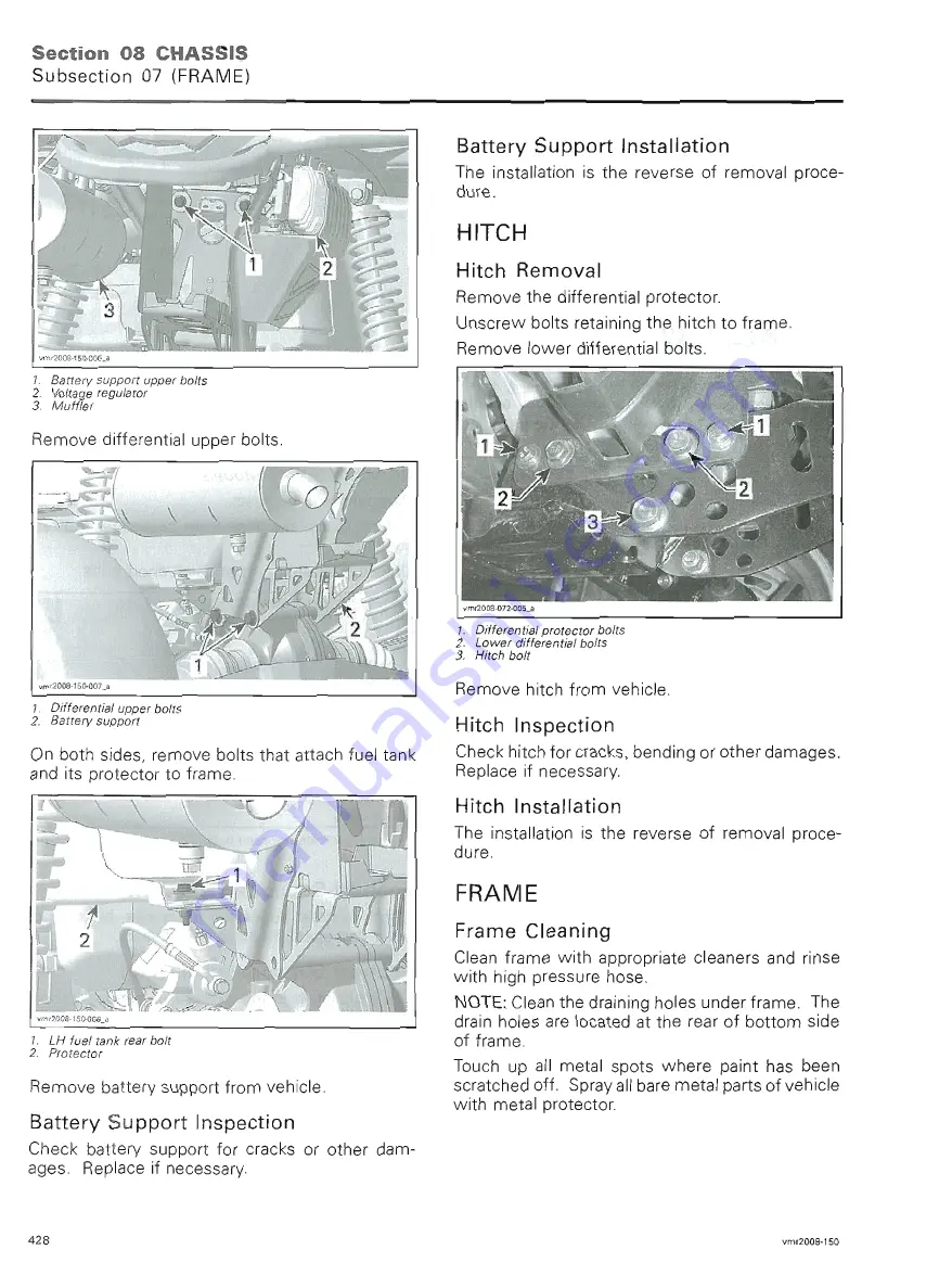 Can-Am 2008 Outlander 400 EFI Shop Manual Download Page 448