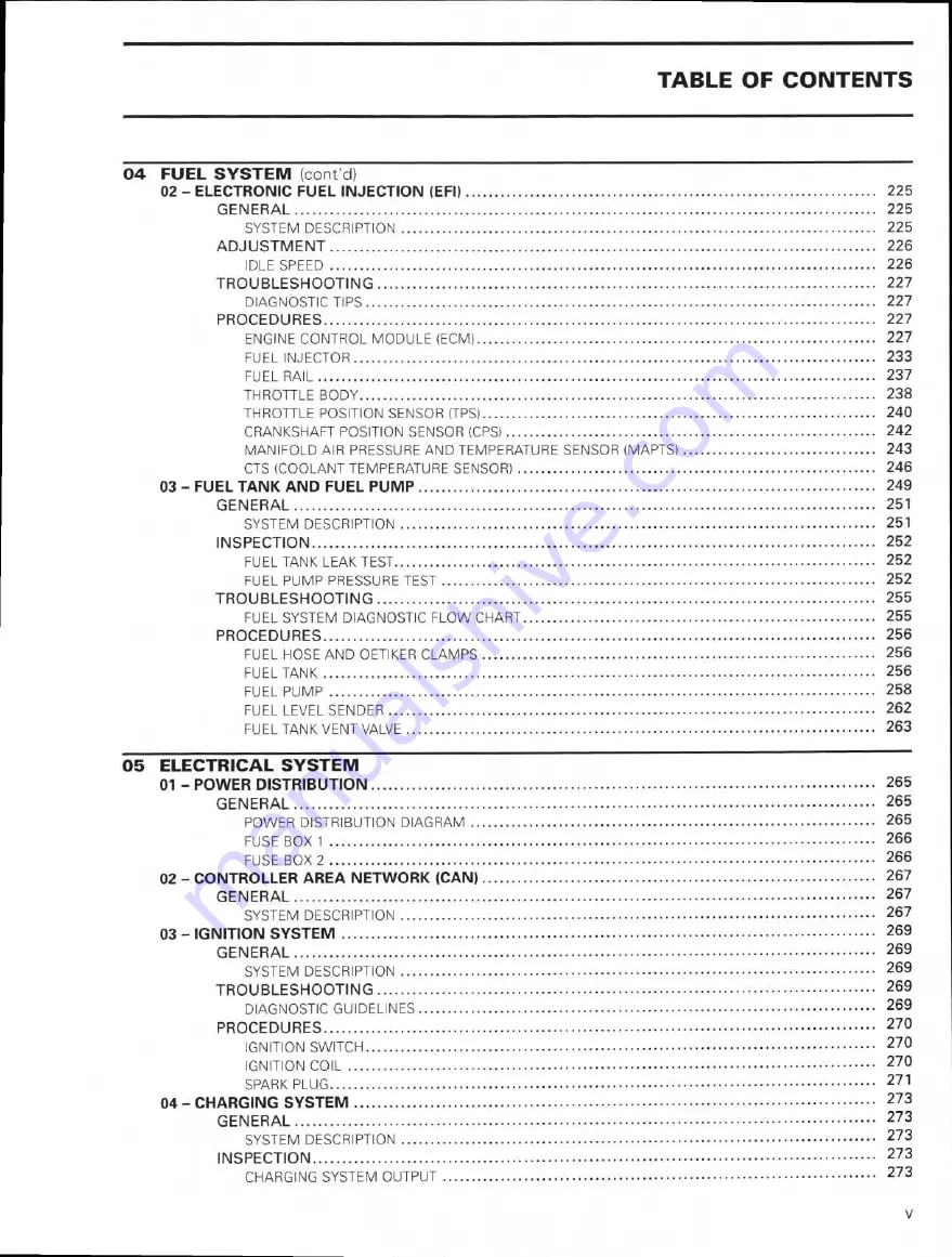 Can-Am 2011 commander 1000 Shop Manual Download Page 8