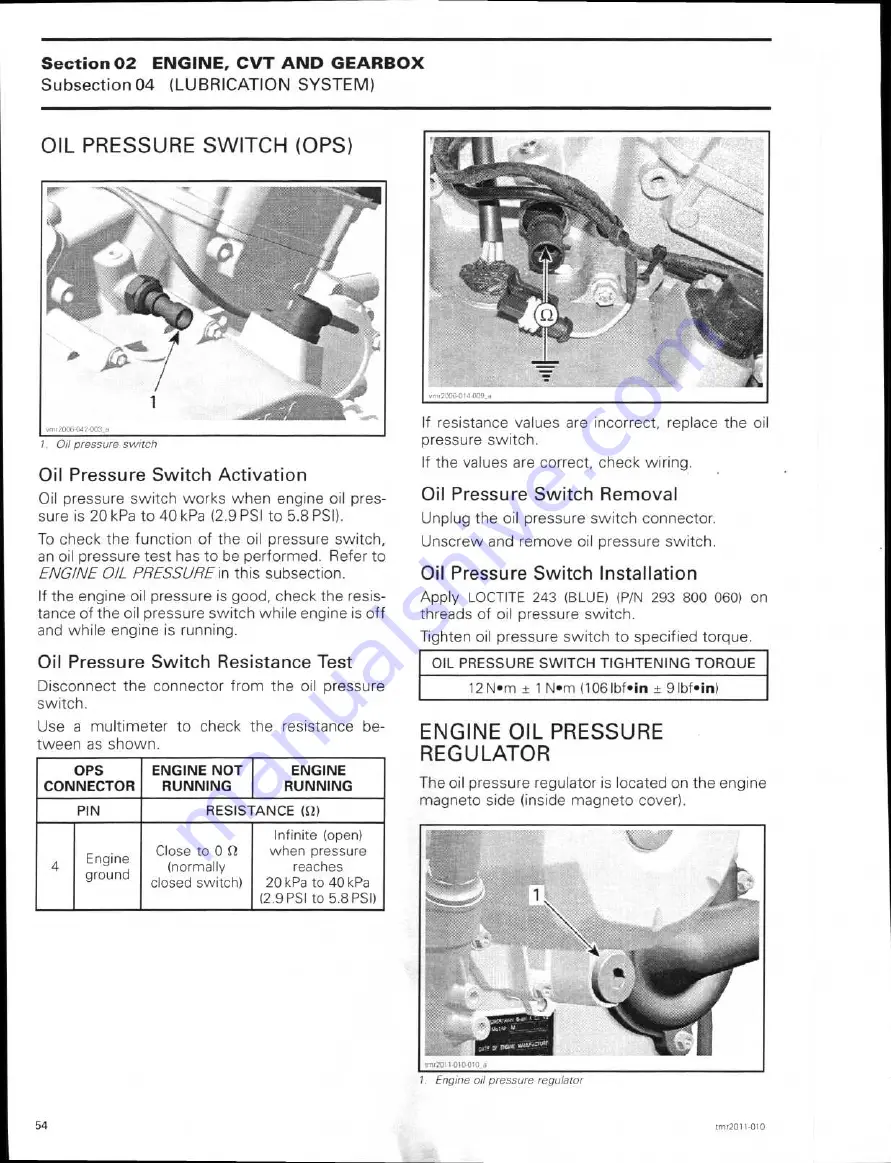 Can-Am 2011 commander 1000 Shop Manual Download Page 77