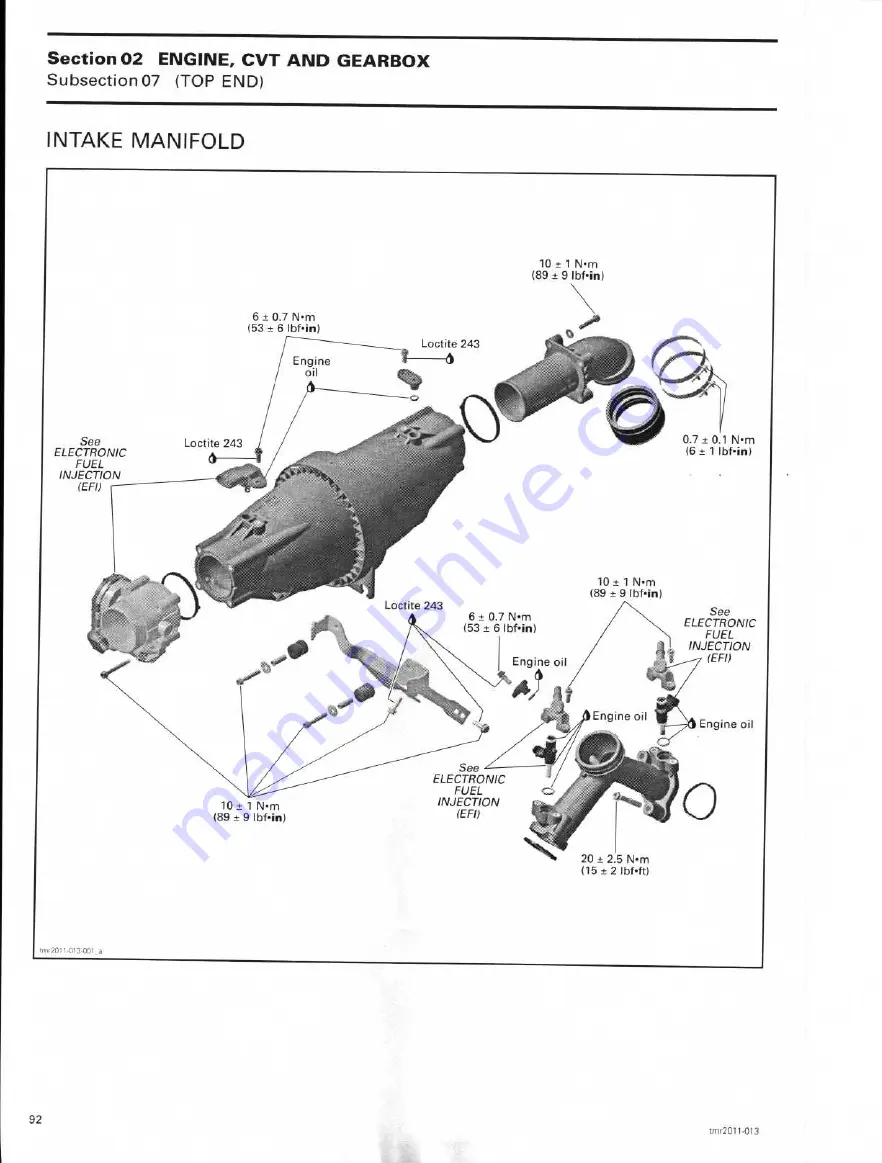 Can-Am 2011 commander 1000 Shop Manual Download Page 115