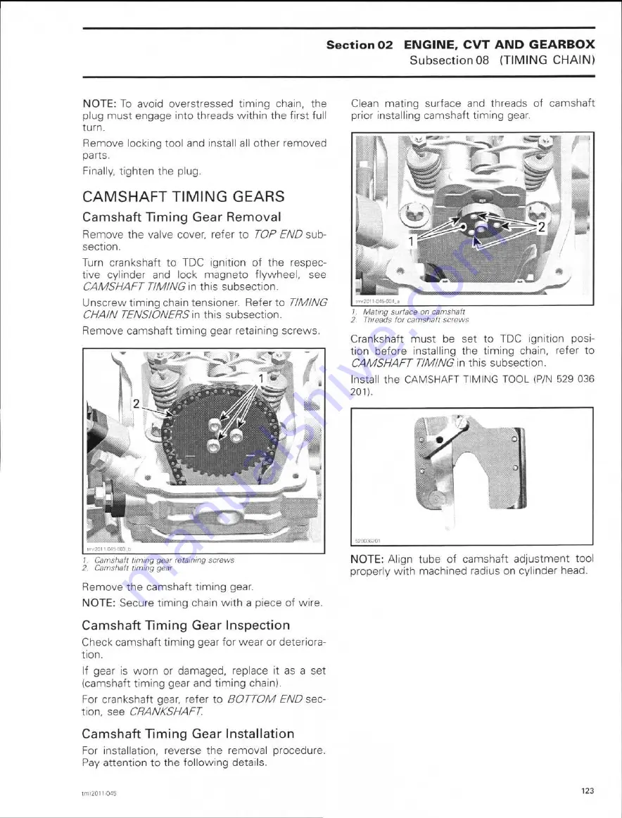 Can-Am 2011 commander 1000 Shop Manual Download Page 146