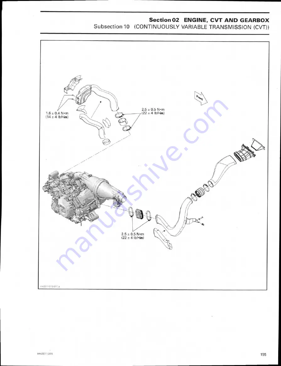 Can-Am 2011 commander 1000 Shop Manual Download Page 178