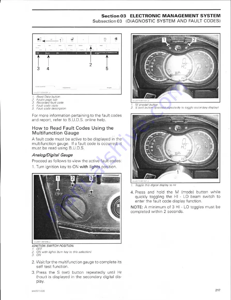 Can-Am 2011 commander 1000 Shop Manual Download Page 240