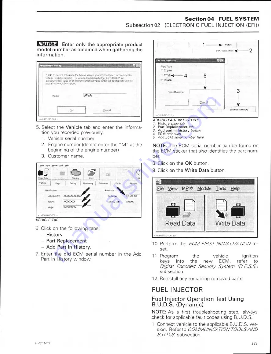 Can-Am 2011 commander 1000 Shop Manual Download Page 256