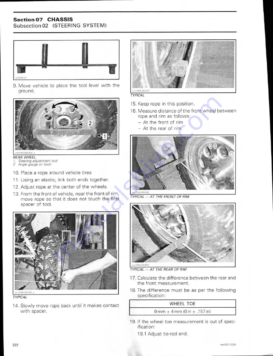 Can-Am 2011 commander 1000 Shop Manual Download Page 345