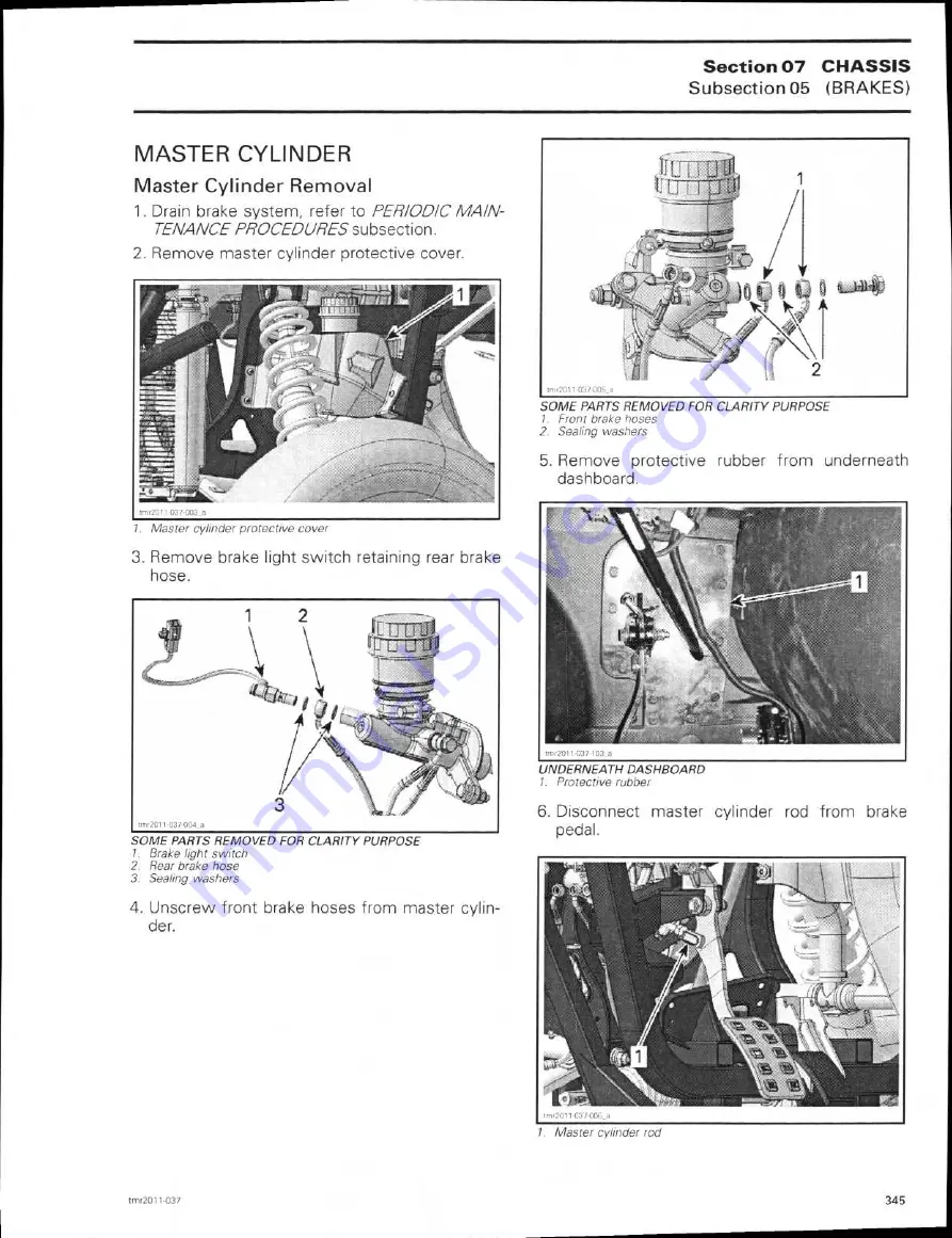 Can-Am 2011 commander 1000 Shop Manual Download Page 368