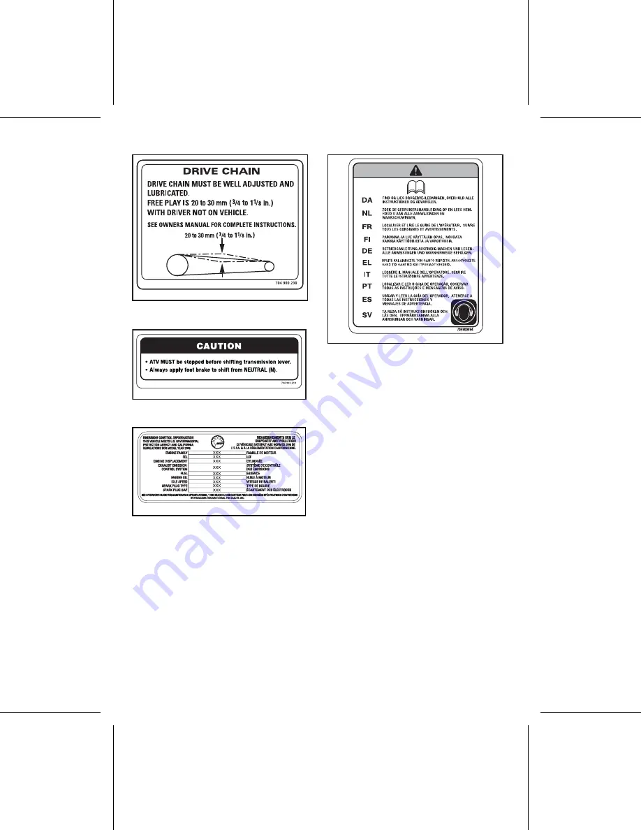 Can-Am Rally 200 Operator'S Manual Download Page 58