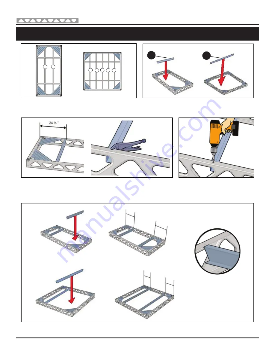 Canada Docks Do-It-Yourself Assembly Instructions Manual Download Page 6