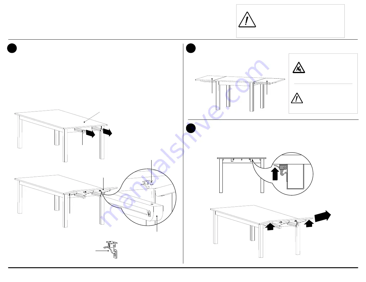 Canadel Single pedestal table Скачать руководство пользователя страница 4