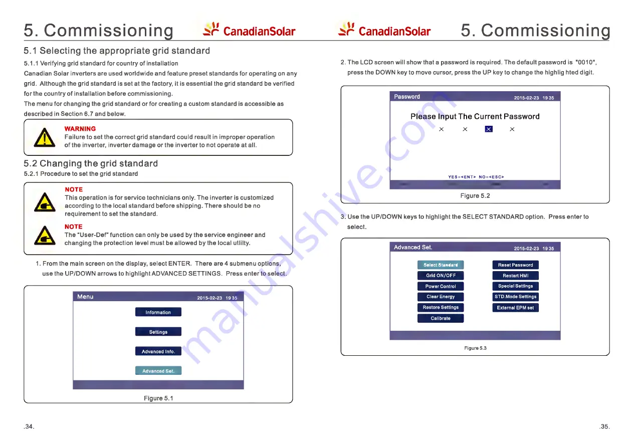 Canadian Solar CSI Series Installation And Operation Manual Download Page 19