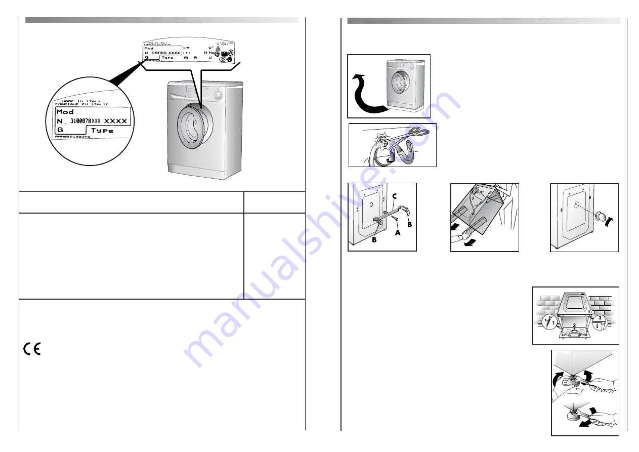 Candy Activa Smart Washing machine Instructions For Use Manual Download Page 14