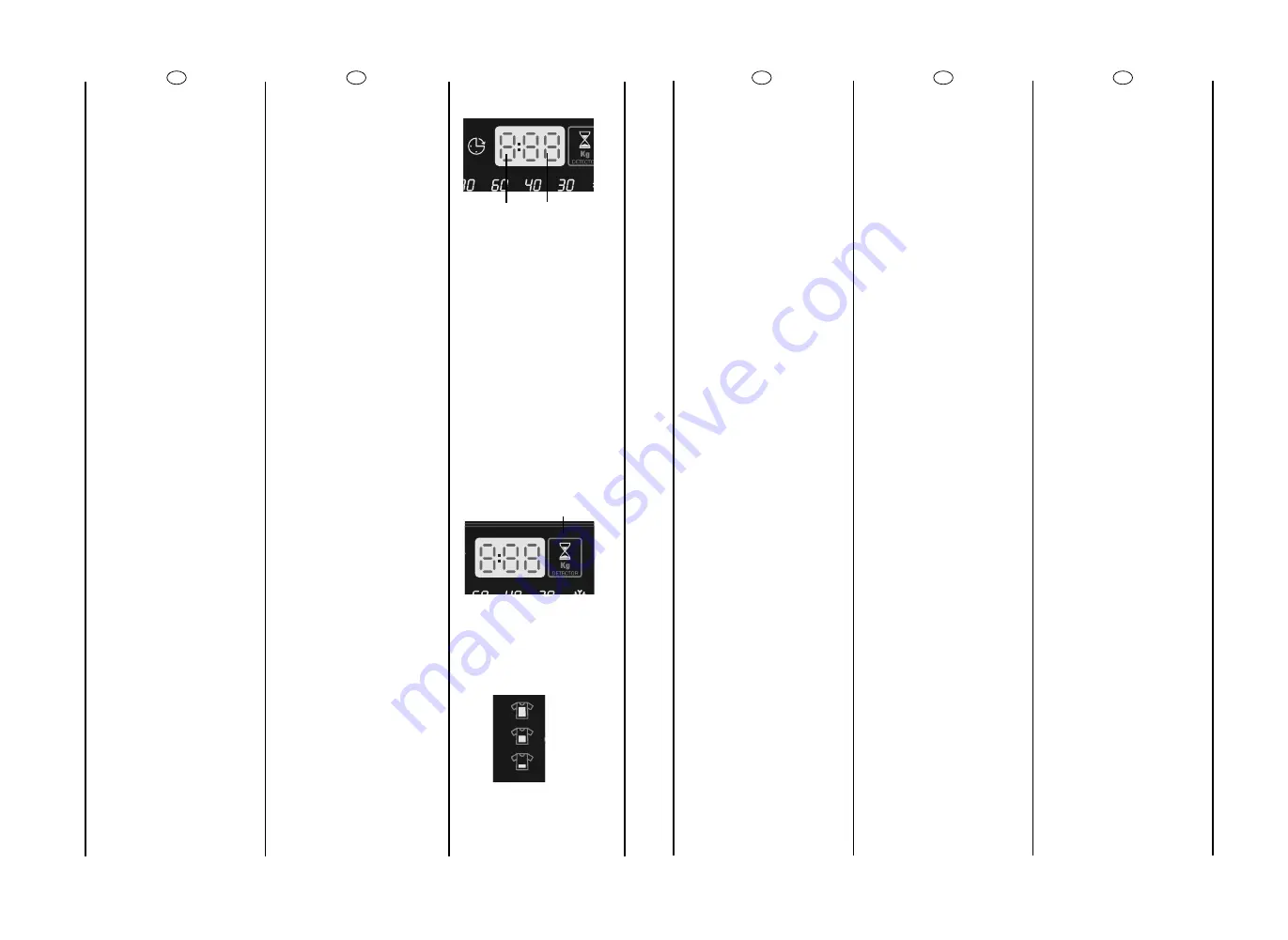 Candy Alise EVO W4653 D User Instructions Download Page 24