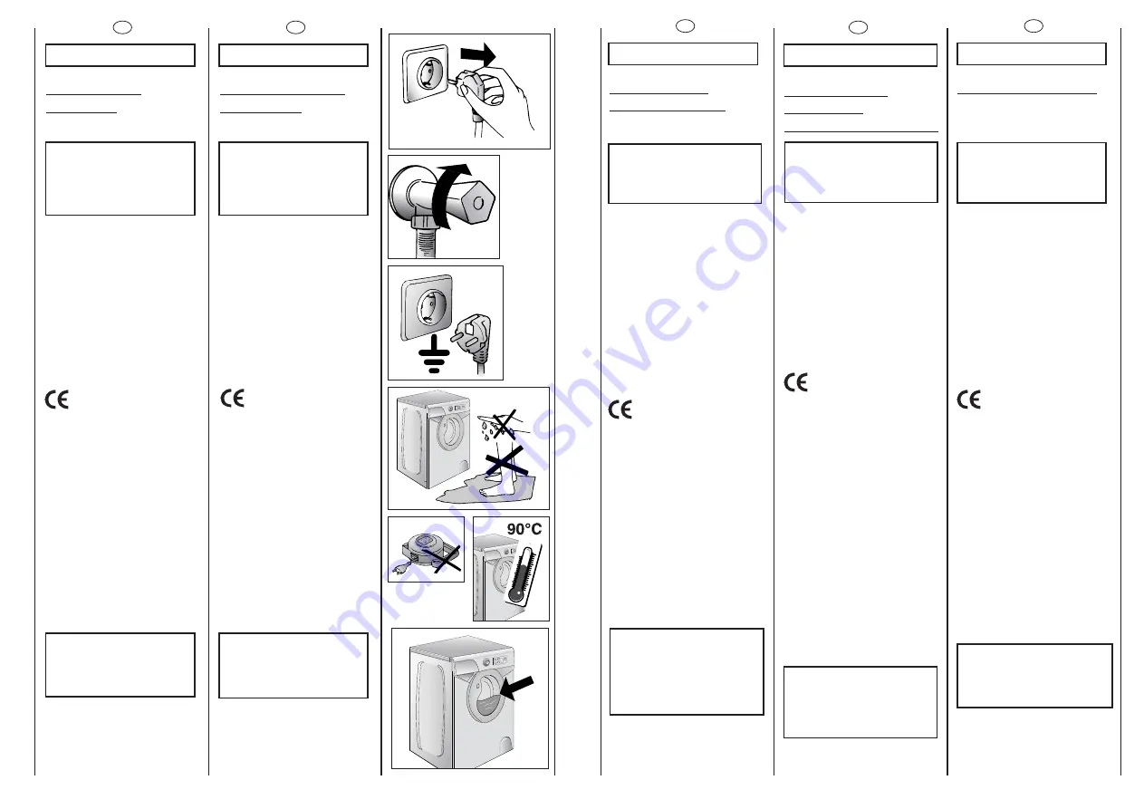 Candy Aqua 1000DF User Instructions Download Page 6