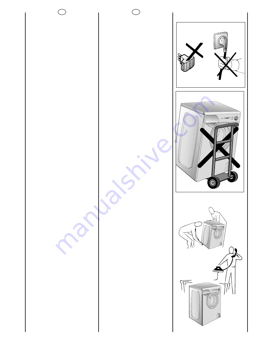 Candy AQUA 2D User Instructions Download Page 12