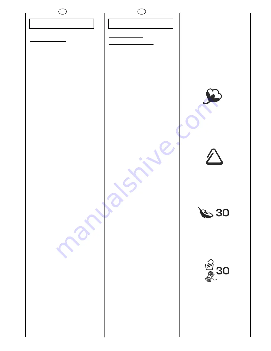 Candy AQUA 2D User Instructions Download Page 50