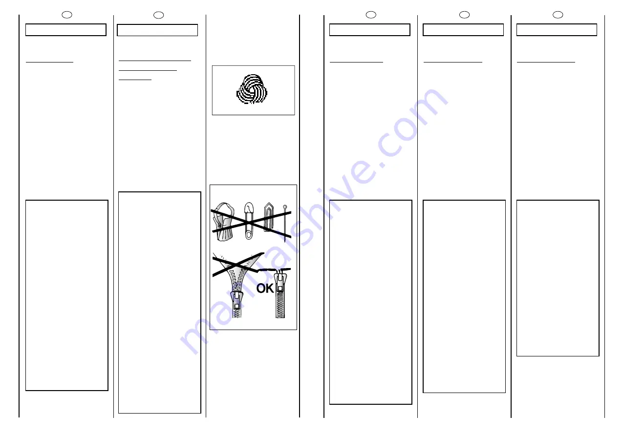 Candy CB 123 TR User Instructions Download Page 19