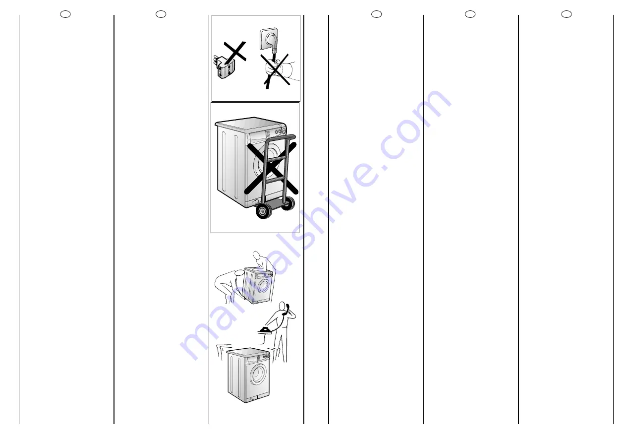 Candy CB 62 T User Instructions Download Page 7