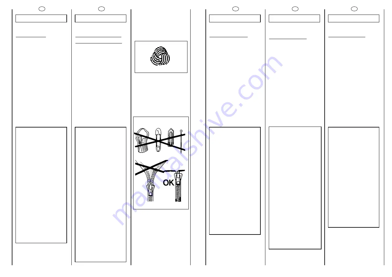 Candy CB 62 T User Instructions Download Page 19