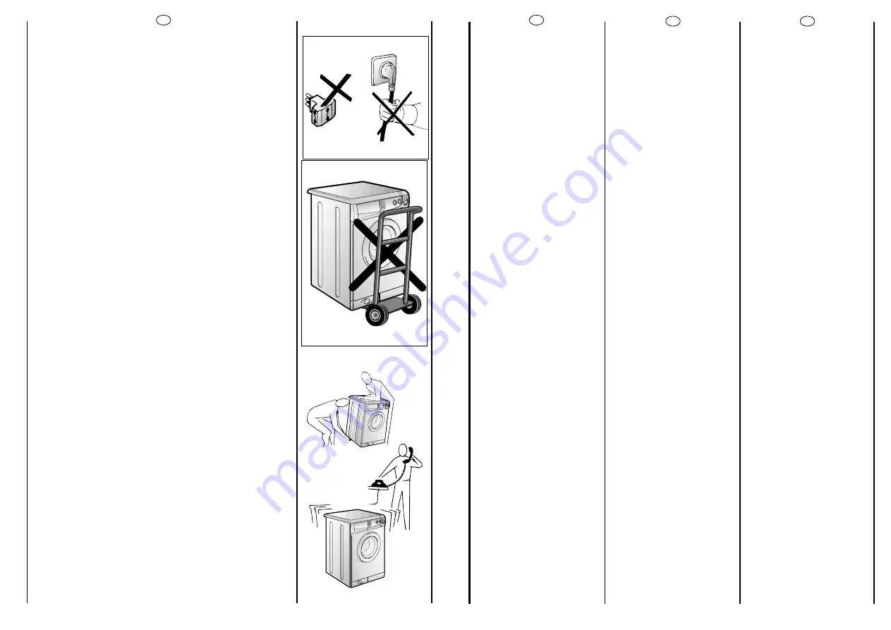 Candy CB 63 TR User Instructions Download Page 7